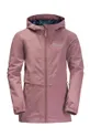 розовый Детская куртка Jack Wolfskin MALIMA JACKET G Для девочек