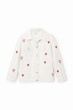 Desigual gyerek farmerkabát 23SGED01 fehér SS23