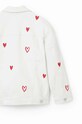 Desigual gyerek farmerkabát 23SGED01 fehér