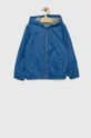 μπλε Παιδικό μπουφάν United Colors of Benetton Παιδικά