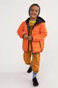 πορτοκαλί Αναστρέψιμο παιδικό μπουφάν Coccodrillo Παιδικά