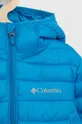 Otroška jakna Columbia Silver Falls Hooded Jacket modra