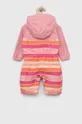Ολόσωμη φόρμα μωρού Columbia Critter Jitters II Rain Suit ροζ
