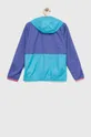 Otroška jakna Columbia Back Bowl Hooded Windbreaker vijolična