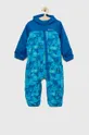 modra Kombinezon za dojenčka Columbia Critter Jitters II Rain Suit Otroški