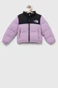 фиолетовой Детская пуховая куртка The North Face Детский