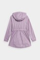 Chłopiec 4F kurtka dziecięca 4FJSS23TTJAF067 fioletowy
