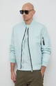 Calvin Klein kurtka bomber K10K109907.PPYX zielony AW23