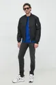 Bomber jakna Calvin Klein črna