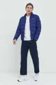 Páperová bunda Tommy Jeans modrá
