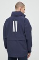 Nepromokavá bunda adidas námořnická modř H65737