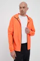 oranžová Bežecká bunda Mizuno Alpha