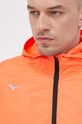 Mizuno kurtka do biegania Alpha J2GEA001 pomarańczowy