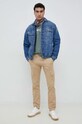 Pepe Jeans geacă din denim Young Bandana PM402673.000 bleumarin SS23