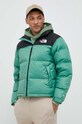 Péřová bunda The North Face 1996 RETRO NUPTSE JACKET zelená NF0A3C8DN111