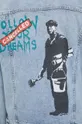 Rifľová bunda Guess x Banksy Pánsky