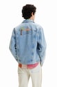 Desigual kurtka jeansowa 23SMED07 niebieski SS23