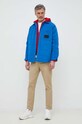 Μπουφάν Calvin Klein Jeans J30J322936.PPYX μπλε SS23