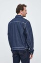 Odzież United Colors of Benetton kurtka jeansowa 22CLUN029.905 granatowy
