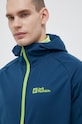 Turistická bunda Jack Wolfskin Feldberg Hoody modrá 1306922