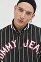 Tommy Jeans kurtka bomber czarny DM0DM15917.PPYX