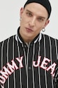 Tommy Jeans kurtka bomber czarny DM0DM15917.PPYX