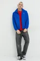 Tommy Jeans rövid kabát kék