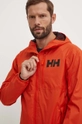 orange Helly Hansen outdoor jacket Belfast