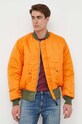 Двусторонняя куртка-бомбер Alpha Industries MA-1 100101.01 зелёный AW23