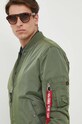 Куртка-бомбер Alpha Industries MA-1 TT зелёный 191103.01