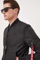 Куртка-бомбер Alpha Industries MA-1 TT с подкладкой чёрный 191103.03