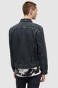 Дънково яке AllSaints черен MA002Y