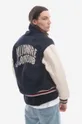 Bunda z vlněné směsi Billionaire Boys Club Leather Sleeve Astro Varsity Jacket B22401  Hlavní materiál: 60 % Polyester, 40 % Vlna Podšívka: 100 % Polyester Výplň: 100 % Polyester Materiál č. 1: 100 % Přírodní kůže