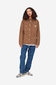 Carhartt WIP denim jacket Michigan Coat I026480 brown SS23