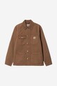 Carhartt WIP denim jacket Michigan Coat I026480 brown