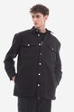 Han Kjøbenhavn kurtka jeansowa Boxed Overshirt nieocieplane czarny M.132564