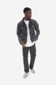 Τζιν μπουφάν Han Kjøbenhavn Zip Denim Jacket M.132523 μαύρο SS23