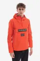 red Napapijri rain jacket Men’s