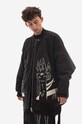 Rick Owens bomber jacket Jumbo Flight other black DU02B4977.MUEP3.BLACK