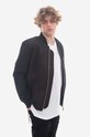 KSUBI kurtka bomber bez kaptura czarny MRHC22JK01