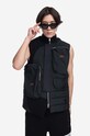Безрукавка A-COLD-WALL* Asymmetric Padded Gilet без капюшона чёрный ACWMO142