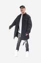 Rick Owens kurtka Woven Jumbo DU01C6753.MUEP3.BLACK