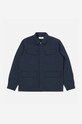 Bombažna jakna Universal Works 00166.NAVY mornarsko modra