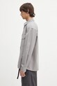 Βαμβακερό πουκάμισο Carhartt WIP Reno Shirt Jac I031447. γκρί SS25