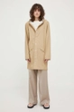 Rains giacca impermeabile 12020 Long Jacket beige