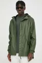 Nepremokavá bunda Rains 18010 Fishtail Jacket zelená
