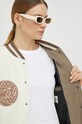 Vlněná bomber bunda The Mercer Brand MEAP231007