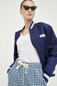 Μπουφάν bomber The Mercer Brand MEAP231010 σκούρο μπλε SS23