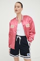 Bomber jakna The Mercer Brand MEAP231011 roza SS23