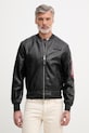 Alpha Industries kurtka bomber bez kaptura czarny 106108.03